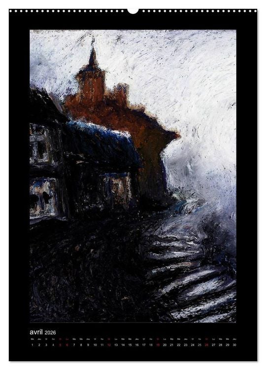 Produktbild: Les Paysages de Topaze (Calendrier mural 2026 DIN A2 horizontal) calendrier de bureau