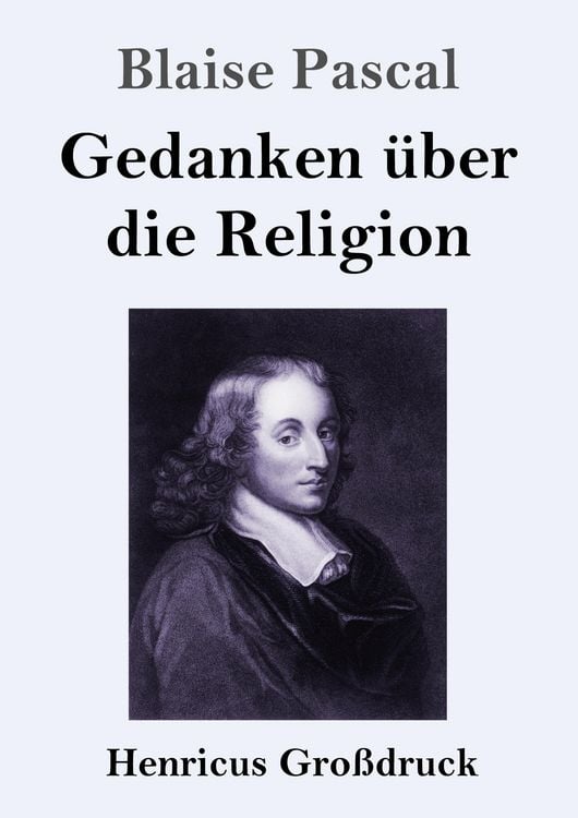 Produktbild: Gedanken &uuml;ber die Religion (Gro&szlig;druck)