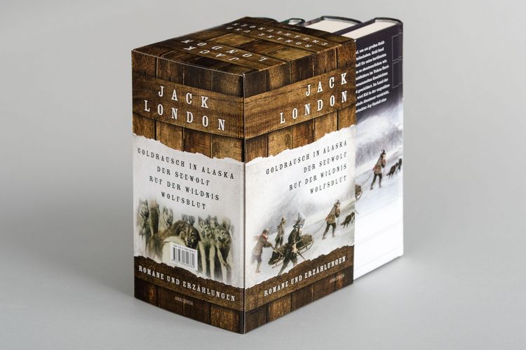 Produktbild: Jack London, Romane und Erz&auml;hlungen (Goldrausch in Alaska - Der Seewolf - Ruf de