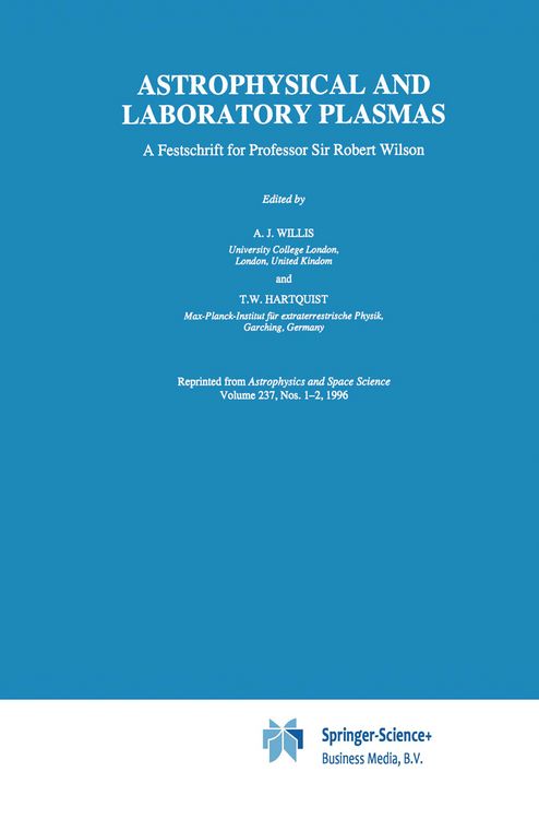 Produktbild: Astrophysical and Laboratory Plasmas