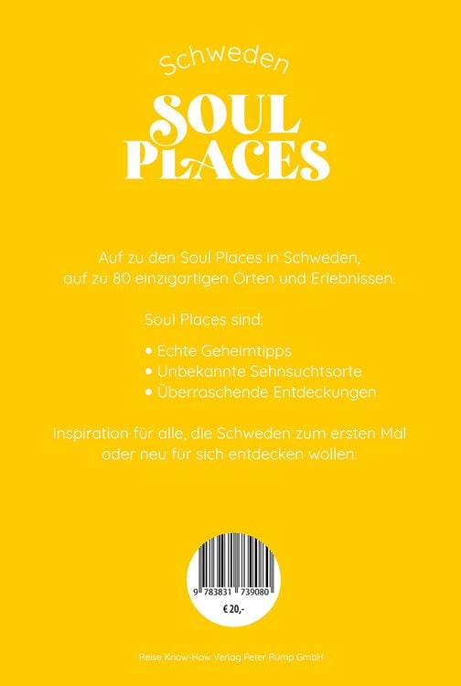 Produktbild: Soul Places Schweden – Die Seele Schwedens spüren