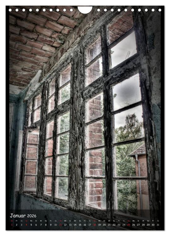 Produktbild: Lost Places II, Vergessene Orte (Wandkalender 2026 DIN A4 hoch), CALVENDO Monatskalender