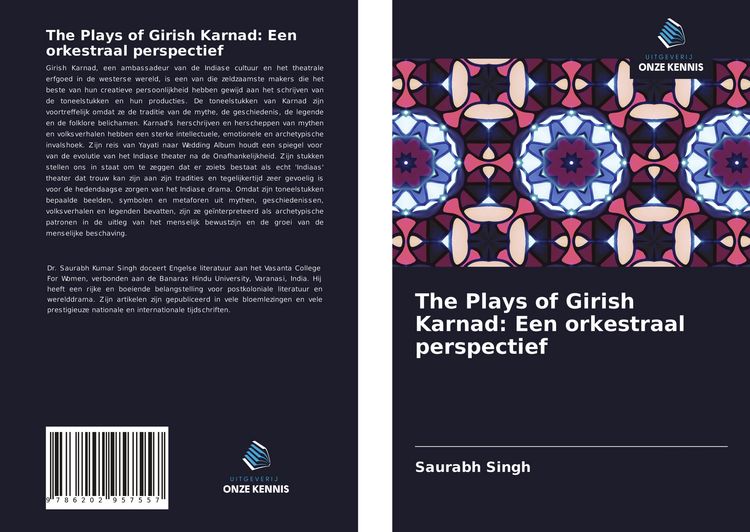 Produktbild: The Plays of Girish Karnad: Een orkestraal perspectief