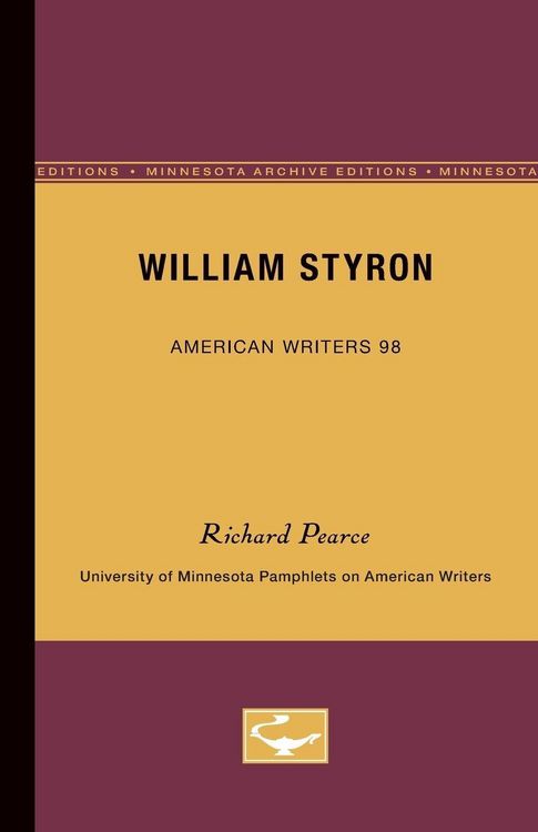 Produktbild: William Styron - American Writers 98