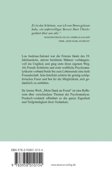 Produktbild: Mein Dank an Freud