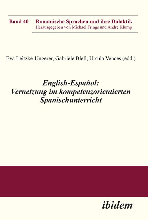 Produktbild: English-Espa&ntilde;ol: Vernetzung im kompetenzorientierten Spanischunterricht