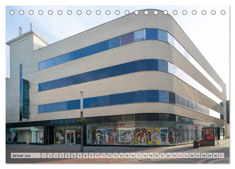 Produktbild: Bauhaus-Architektur im Ruhrgebiet (Tischkalender 2026 DIN A5 quer), CALVENDO Monatskalender