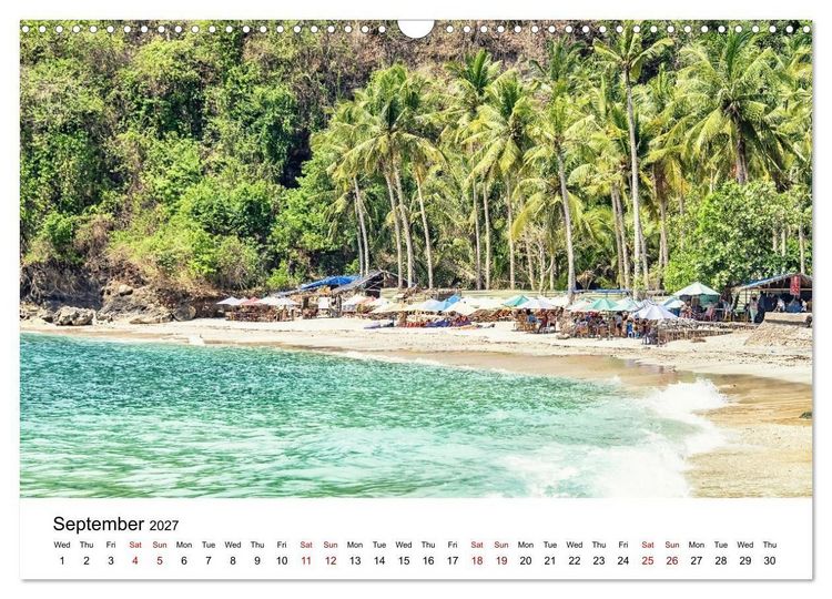 Produktbild: Tropical Vibes (Wall Calendar 2027 DIN A3 landscape), CALVENDO 12 Month Wall Calendar