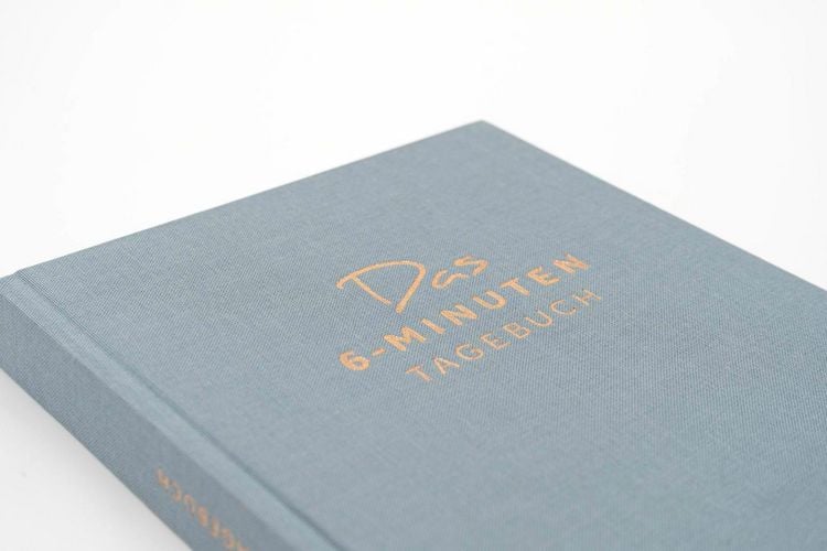 Produktbild: Das 6-Minuten-Tagebuch (opalblau)