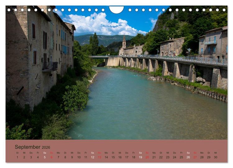 Produktbild: Provenzalisches Drome (Wandkalender 2026 DIN A4 quer), CALVENDO Monatskalender