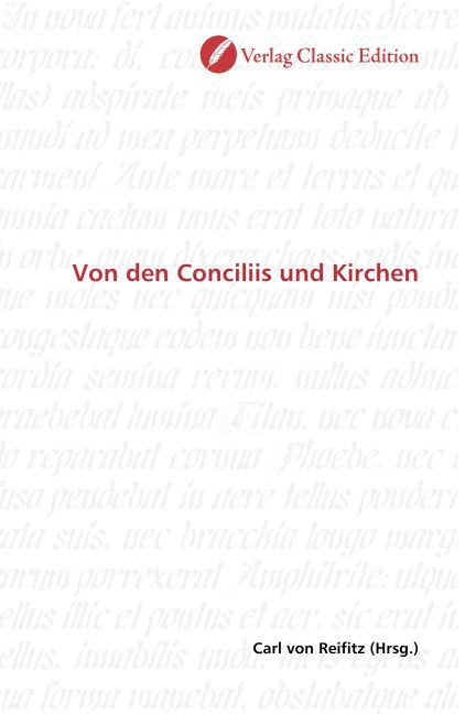 Produktbild: Von den Conciliis und Kirchen