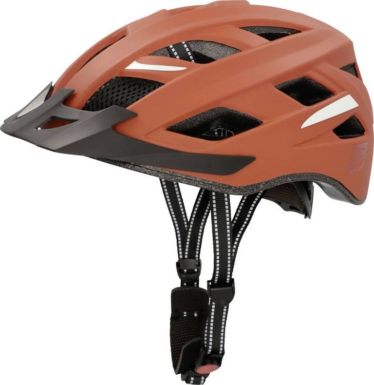 Produktbild: FISCHER FAHRRAD Urban Plus Miami Fahrrad-Helm Rost-Braun Konfektionsgr&ouml;&szlig;e=L/XL Kopfumfang=58-61 cm
