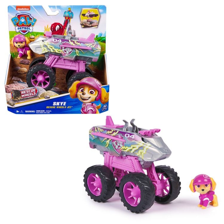 Produktbild: PAW Patrol Rescue Wheels - Skyes Flug-Monstertruck mit Verwandlung in Jet-Modus und Skye Hundefigur