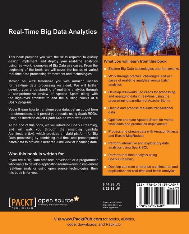 Produktbild: Real-Time Big Data Analytics