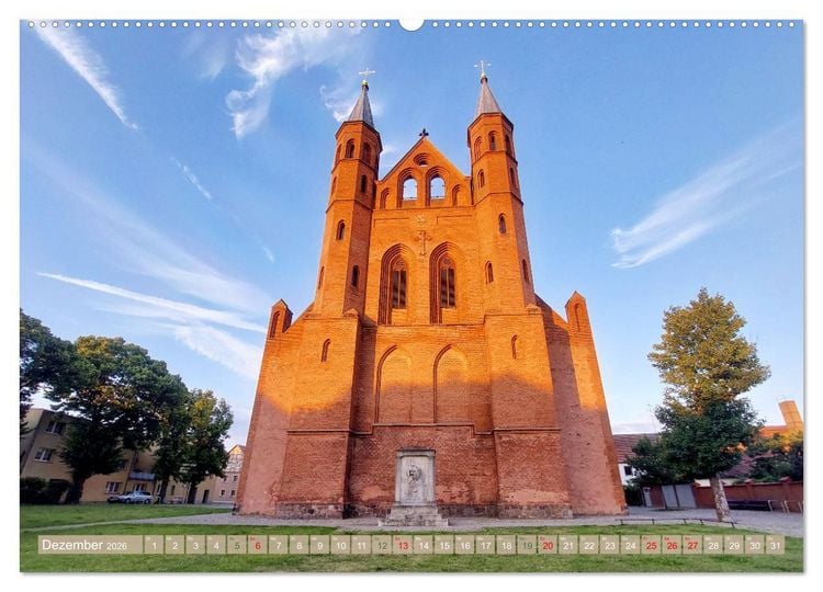 Produktbild: Die Hansest&auml;dte Kyritz und Havelberg (Wandkalender 2026 DIN A2 quer), CALVENDO Monatskalender
