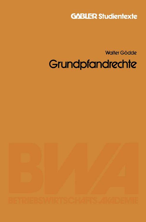 Produktbild: Grundpfandrechte