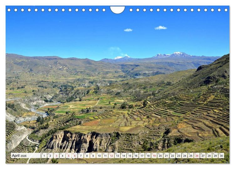 Produktbild: Faszination PERU, zwischen Anden und Regenwald (Wandkalender 2026 DIN A4 quer), CALVENDO Monatskalender