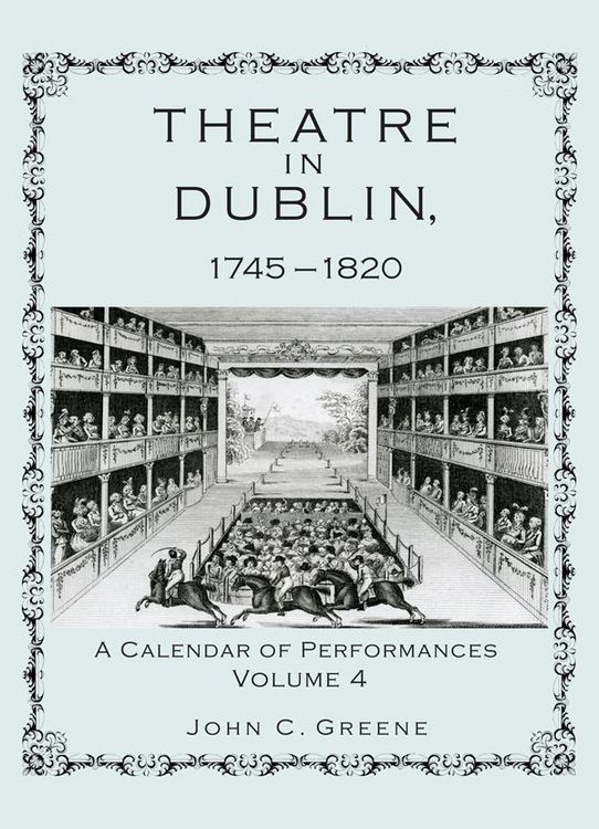 Produktbild: Theatre in Dublin, 1745-1820