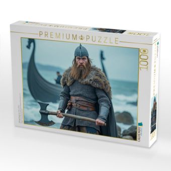 Produktbild: CALVENDO Puzzle Wikingerkrieger (ca. 9. Jh. n. Chr.) | 1000 Teile Lege-Gr&ouml;&szlig;e 64x48cm Foto-Puzzle f&uuml;r gl&uuml;ckliche Stunden