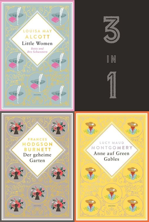 Produktbild: Starke junge Frauen. Anne auf Green Gables, Der geheime Garten & Little Women (3in1-Bundle)