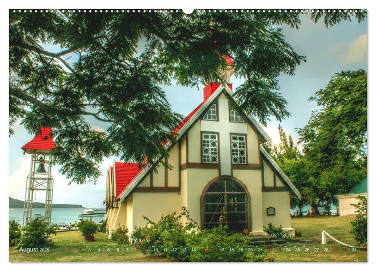 Produktbild: Mauritius - Die Perle im Indischen Ozean (Wandkalender 2026 DIN A2 quer), CALVENDO Monatskalender