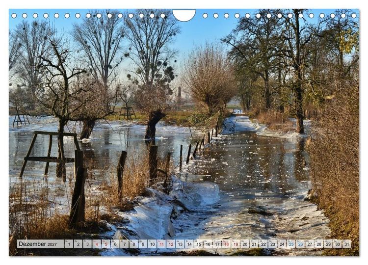 Produktbild: Urdenbach und die K&auml;mpe (Wandkalender 2027 DIN A4 quer), CALVENDO Monatskalender