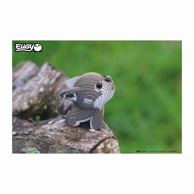 Produktbild: EUGY - 3D Bastelset Wolf