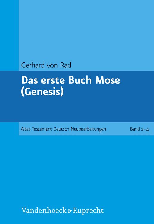 Produktbild: Das erste Buch Mose (Genesis)