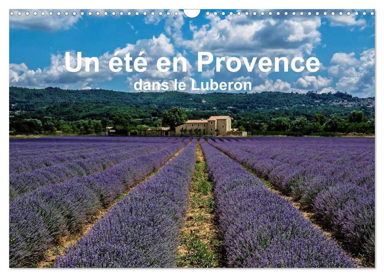 Produktbild: Un &eacute;t&eacute; en Provence dans le Luberon (Calendrier mural 2026 DIN A3 vertical), CALVENDO calendrier mensuel