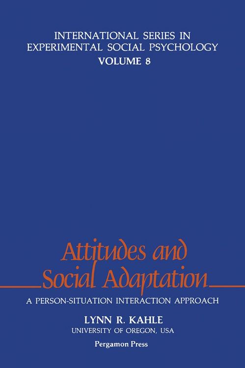 Produktbild: Attitudes & Social Adaptation