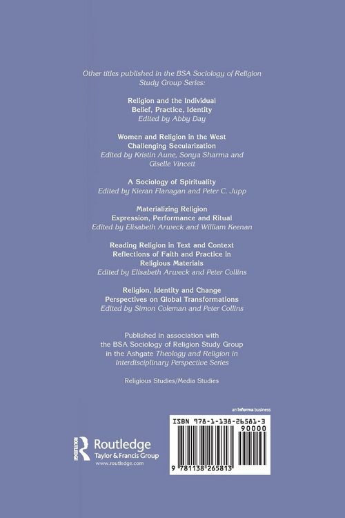 Produktbild: Exploring Religion and the Sacred in a Media Age