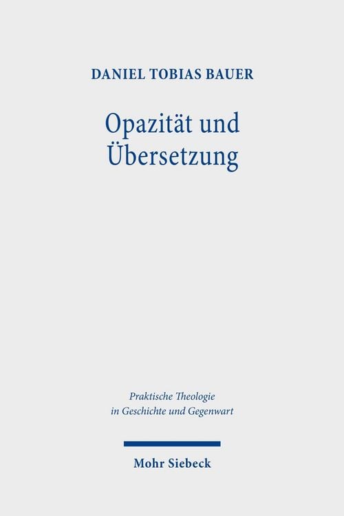 Produktbild: Opazit&auml;t und &Uuml;bersetzung