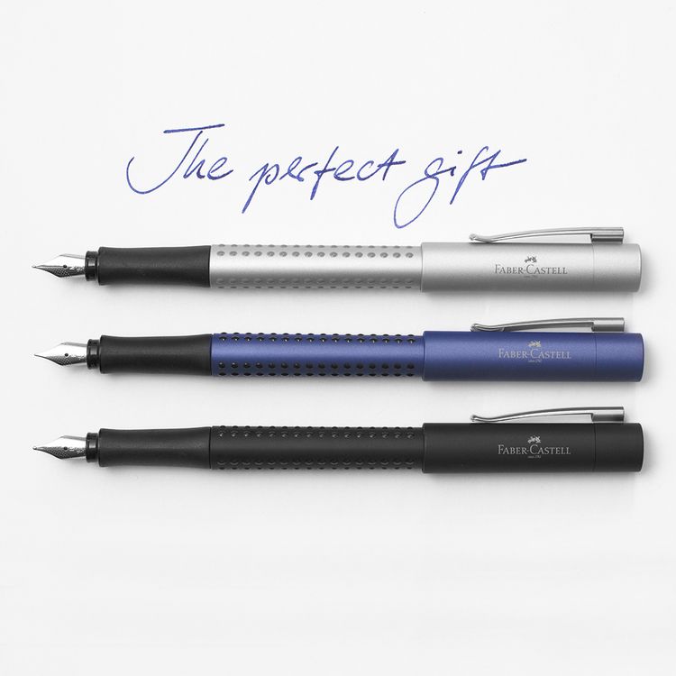 Produktbild: Faber-Castell F&uuml;ller Grip 2011 M schwarz
