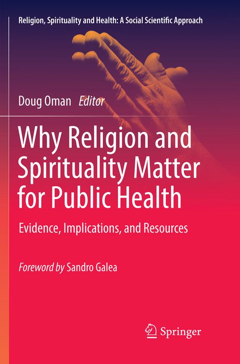 Produktbild: Why Religion and Spirituality Matter for Public Health