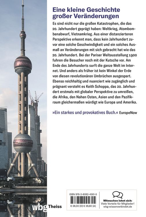 Produktbild: Die kurze Globalgeschichte des 20. Jahrhunderts