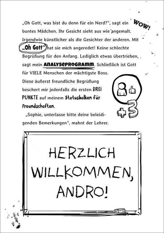 Produktbild: Andro, streng geheim! (Band 1) - Fehlermeldung: Schule