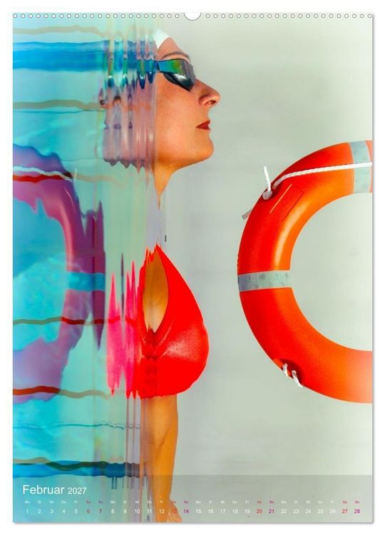 Produktbild: FREI SCHWIMMEN (hochwertiger Premium Wandkalender 2027 DIN A2 hoch), Kunstdruck in Hochglanz