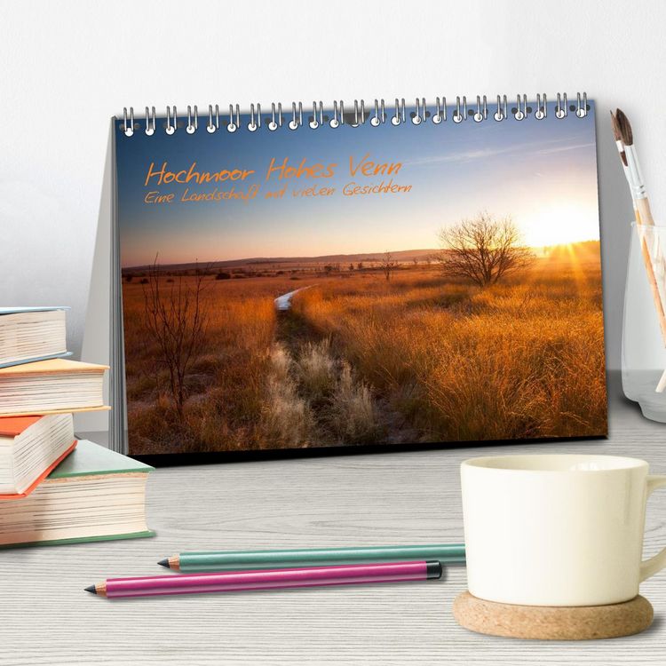 Produktbild: Hochmoor Hohes Venn (Tischkalender 2026 DIN A5 quer), CALVENDO Monatskalender
