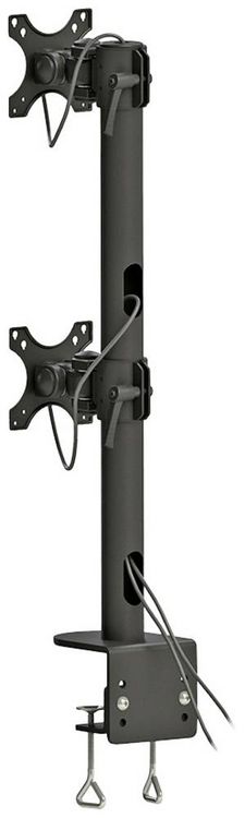 Produktbild: Neomounts Monitor-Tischhalterung FPMA-D960DVBLACKPLUS 2 Display(s) 43,2 cm (17") - 124,5 cm (49") Schwarz Schwenkbar, Rotierbar, Neigbar