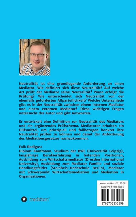 Produktbild: Neutralit&auml;t in der Mediation