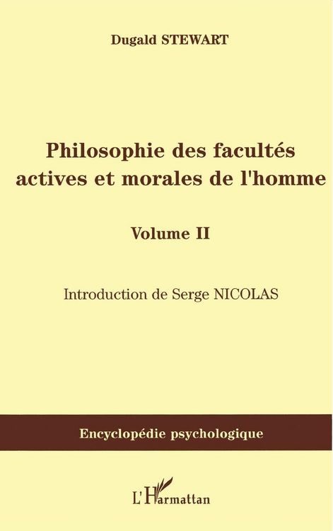 Produktbild: Philosophie des facult&eacute;s actives et morales de l'homme