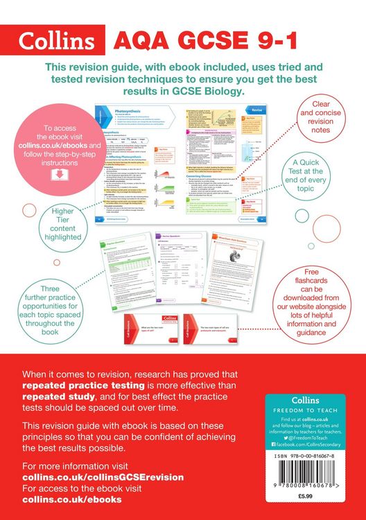Produktbild: Collins GCSE Grade 9-1 Revision