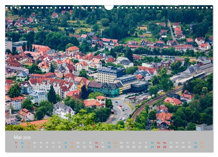 Produktbild: Suhl - die th&uuml;ringische Waffenmetropole (Wandkalender 2026 DIN A3 quer), CALVENDO Monatskalender