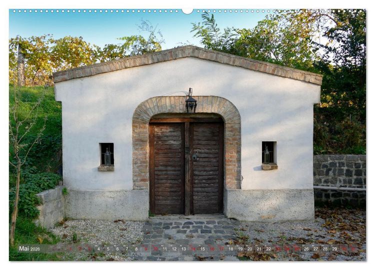 Produktbild: Kulturgut Kellergassen - Tradition und Geselligkeit im Weinviertel (Wandkalender 2026 DIN A2 quer), CALVENDO Monatskalender