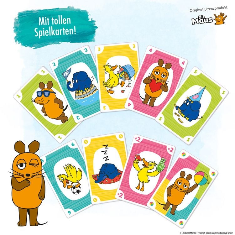 Produktbild: TR&Ouml;TSCH - Die Maus Mau-Mau KartenspielMau(s)-Mau(s) Kleine Kartenfreunde | Ab 4 Jahren