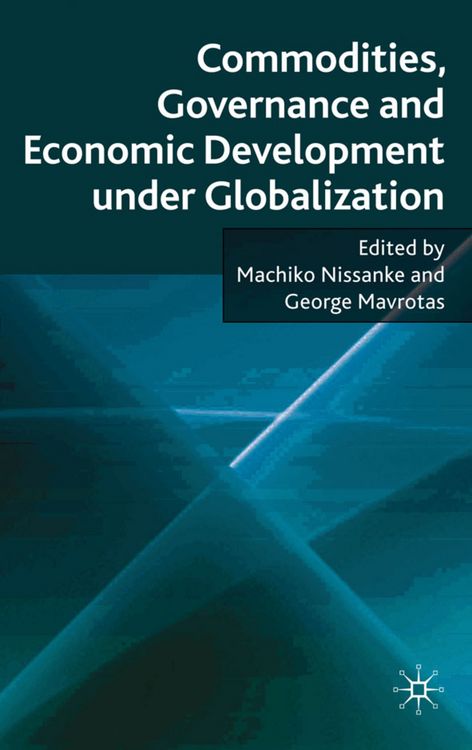 Produktbild: Commodities, Governance and Economic Development under Globalization