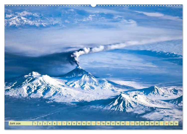 Produktbild: Vulkane - imposant und bedrohlich (Wandkalender 2026 DIN A2 quer), CALVENDO Monatskalender