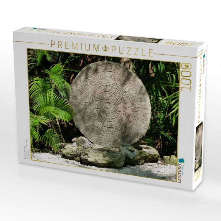 Produktbild: CALVENDO Puzzle Der Maya-Kalender | 1000 Teile Lege-Gr&ouml;&szlig;e 64x48cm Foto-Puzzle f&uuml;r gl&uuml;ckliche Stunden