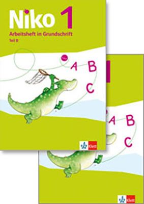 Produktbild: Niko. Arbeitshefte Grundschrift Teil A+B und Schreibtabelle 1. Schuljahr