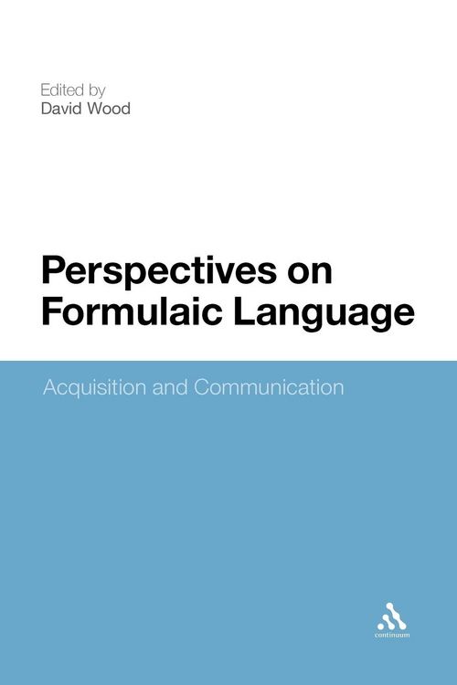 Produktbild: Perspectives on Formulaic Language